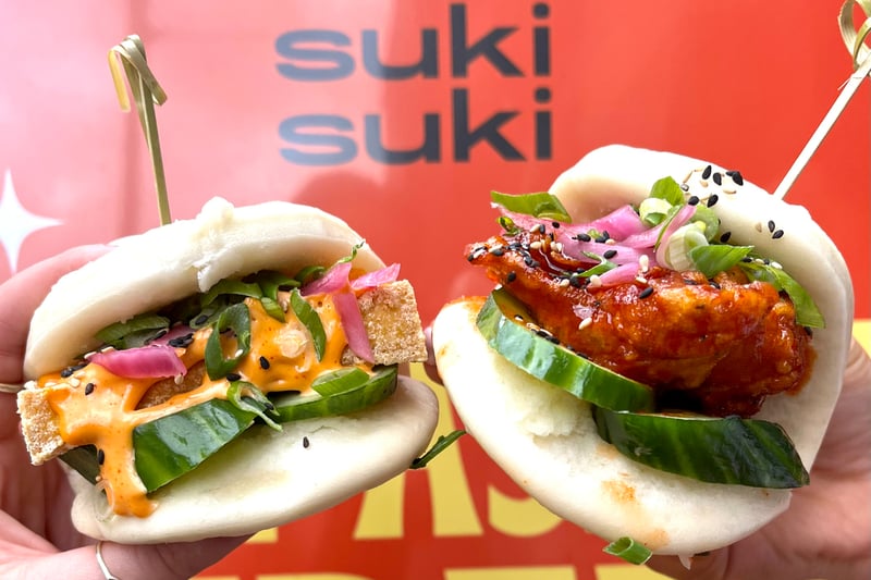 This East-Asian street food restaurant and bar opened at Deansgate’s Great Norther Warehouse in April. Credit: Suki Suki
