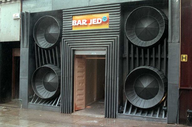 The Jedi Bar was very of its time - nowhere in Glasgow nowadays can you find a pub that commits so heavily to such a niche theme the bar shaped like Darth Vader's helmet, and a huge screen to play PS1/N64 games on. (Pic: PictureThis Scotland)