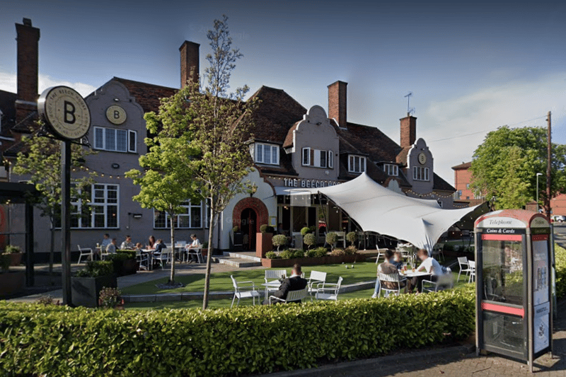 The pub has a 4.2 star rating from 989 reviews. One reviewer wrote: “Large beer garden in the centre of Solihull, think astro turf and deck chairs, but it’s on s busy road.” Another said: “The garden was lovely and it was lovely to sit in the sun with a drink.”