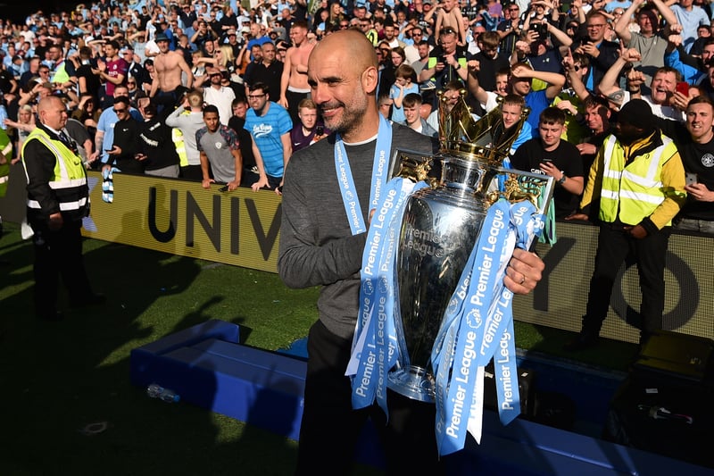 Guardiola’s second title win was secured after a 14-game run to end the campaign, while City only trailed for 132 minutes in the entire campaign. The Blues also won the FA Cup, EFL Cup and Community Shield in a remarkable campaign.