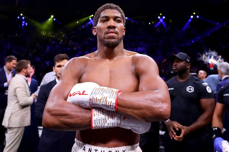 Watford born heavyweight champion Anthony Joshua places 13th on this year’s rich list with an estimated wealth of £150m 