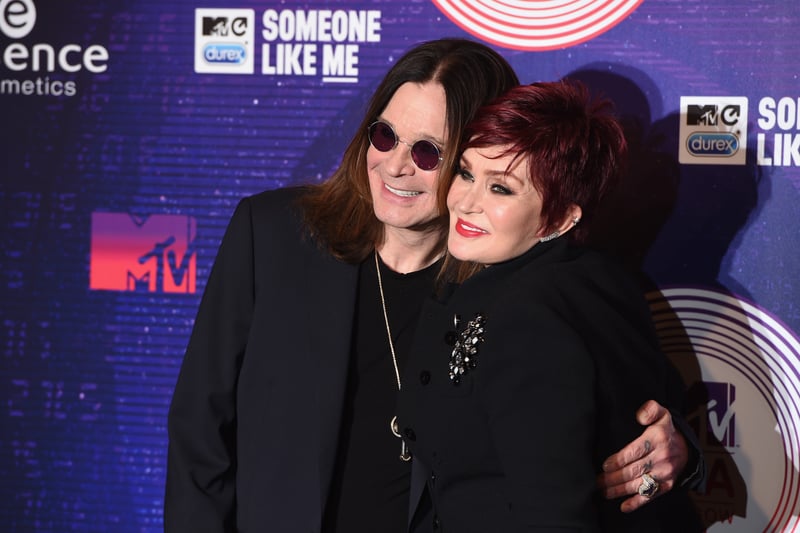 Ozzy Osbourne and Sharon Osbourne attend the MTV EMA’s 2014 at The Hydro in November 2014.  On the night, Ozzy picked up the Global Icon award. 