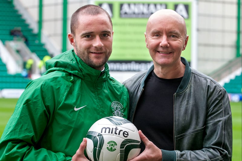 The author of Trainspotting is another well known fans and his works have featured plenty of his works have featured Hibs references including the recently adapted ‘Crime’ featuring Dougray Scott 