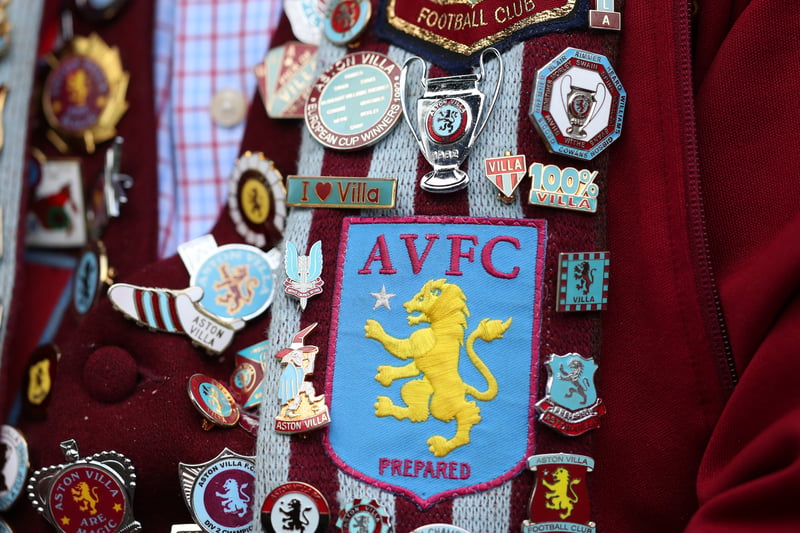 Here are 21 well-known Villa fans and their rumoured net worths.