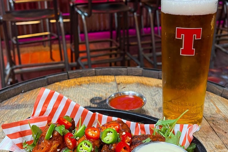 Saint Luke’s is a great place to head for to enjoy a Tennent’s in their brilliant beer garden. It’s the perfect match to some of their delicious food. 