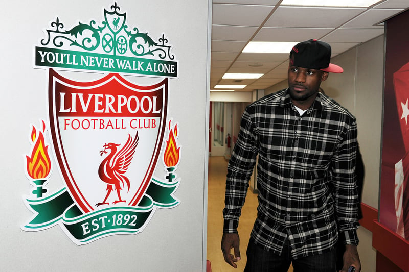 LeBron James even has his own merchandise line affiliated with the club. He also visited a Merseyside school and donated $10 million to the Liverpool Foundation Trust in 2011
