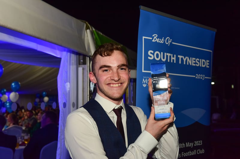 The Young Performer of the Year award was won by 18-year-old Joseph Meston. The current Head Boy at Harton Academy, was nominated by his school, who wanted to recognise his talent and hard work. Joseph recently performed on stage with Tom Grennan at the Utilita Arena, surprising the star with his incredible vocals. Joseph said of his win: “It’s surreal!” Joseph has been performing since he was in Year 6 and has big dreams and goals for his future as a musician.  Joseph performed an original song of his at the awards ceremony. 