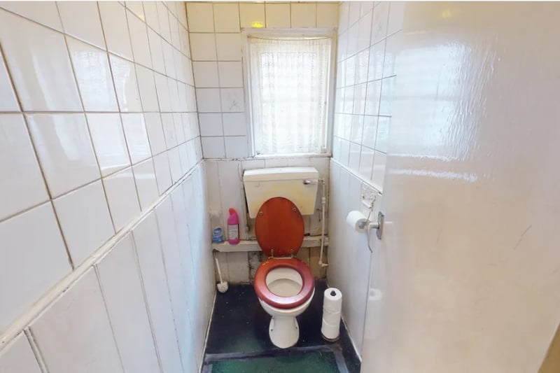 The property has a small toilet room 