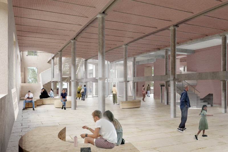 What the new public Art Hall could look like.