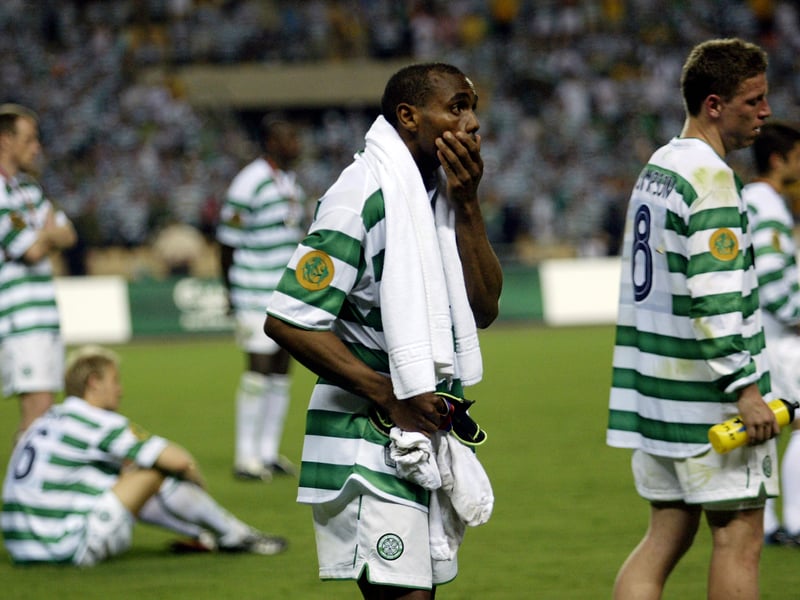 A true Celtic cult hero, Agathe was signed for just £30,000 and went on to play for the club for five and a half years, winning multiple league titles and cups. Agathe's status as a cult hero was enhanced by the fact he played with no cartilage in his right knee. Part of the squad that made it to the 2003 UEFA Cup final. Joined Aston Villa in 2006 but only made five appearances for the club and left after one season.