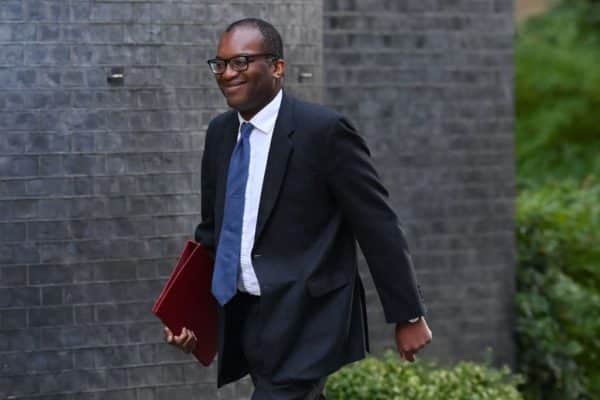 Kwasi Kwarteng will update MPs on the situation around gas supply at about 3.30pm on Monday 20 September (Photo: BEN STANSALL/AFP via Getty Images)