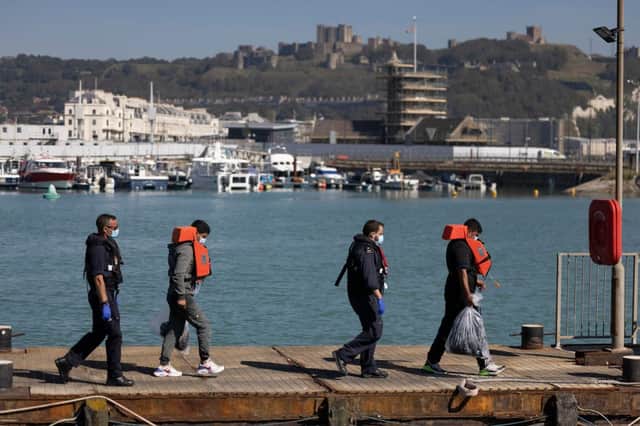 The Home Secretary has reportedly sanctioned new tactics to redirect migrant boats in the Channel back to France (Photo: Dan Kitwood/Getty Images)