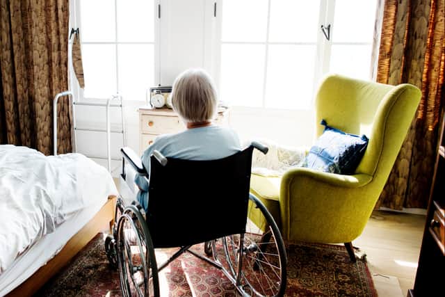 Staff referred to patients as "walkers" and "wheelchairs". (Adobe stock image)