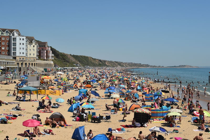 Ranked as the best beach in the UK on Tripadvisor. It has a 4.5 rating based on 8,893 reviews. One person wrote: “Lovely golden sands and great walks along the seafront.” 