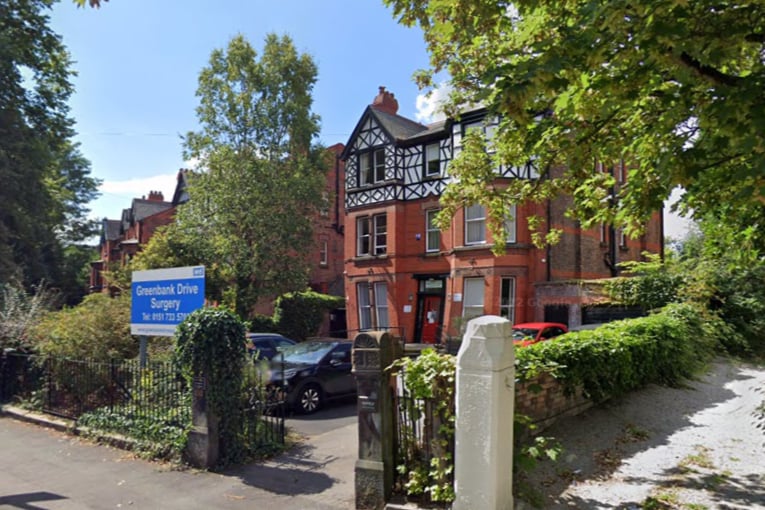 Greenbank Drive Surgery, Sefton Park, has a 4.8 star average rating, from five reviews.