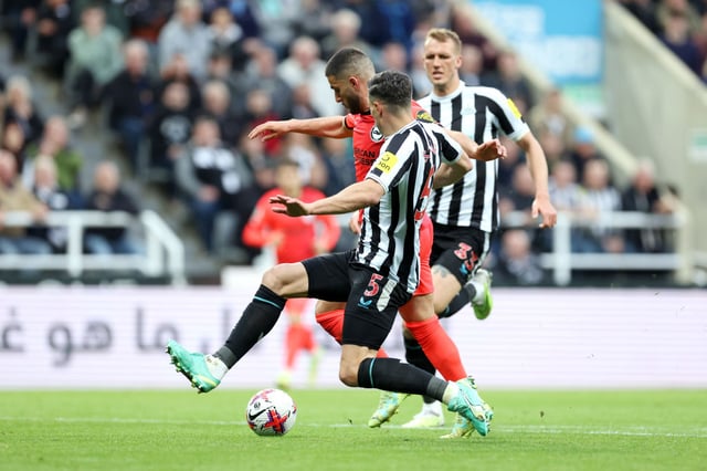The Swiss defender has featured in all-but two Premier League games this season. He registered Newcastle’s first goal of the season when he netted against Nottingham Forest in August.
