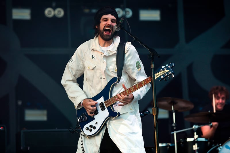 Kasabian headlines the Main Stage on the second day of TRNSMT. The performance came off the back of their sixth studio album For Crying Out Loud. 