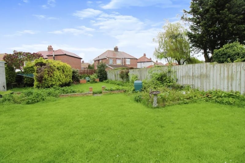 The home has a huge garden and has plenty of space to enjoy the warmer weather