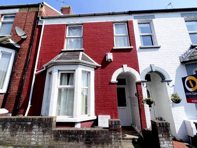 The front Uncle Bryn’s house in Barry, Wales