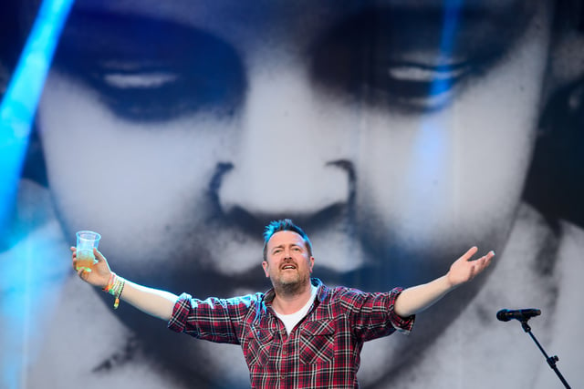 Manchester's Elbow lit up Worthy Farm with their set at the 2014 edition of Glastonbury