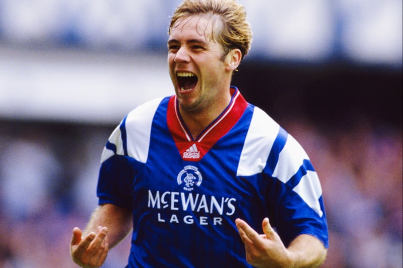 Remains the club’s all-time leading goal scorer, McCoist was an ever-present in the Gers line-up from the mid-1980s until the late 90s. His trophy haul makes for seriously impressive reading.