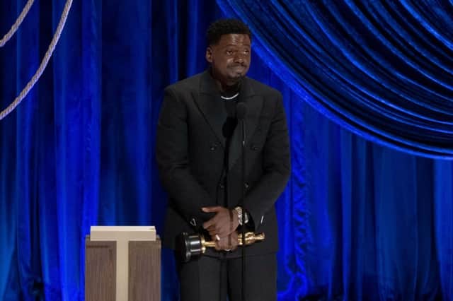 Kaluuya is the first British actor from an ethnic minority background to win the best supporting actor award (Photo: Todd Wawrychuk/A.M.P.A.S. via Getty Images)