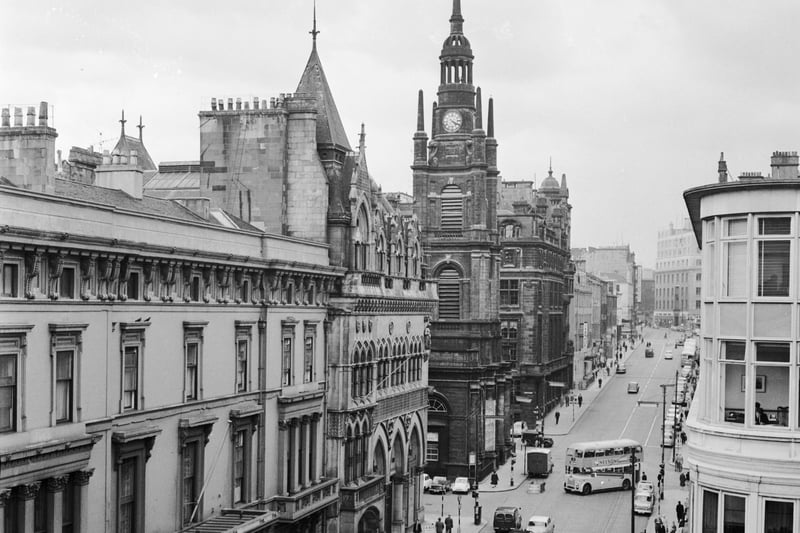 The church of St George’s Tron in Buchanan Street, in the heart of Glasgow.