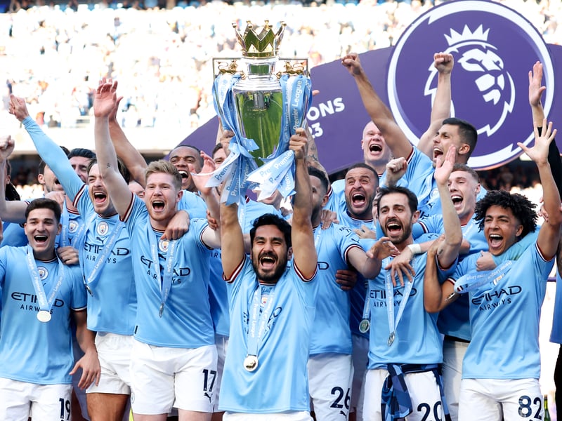 After winning the Premier League title once again, Man City will earn a handsome £161.3 million in prize money based on last season