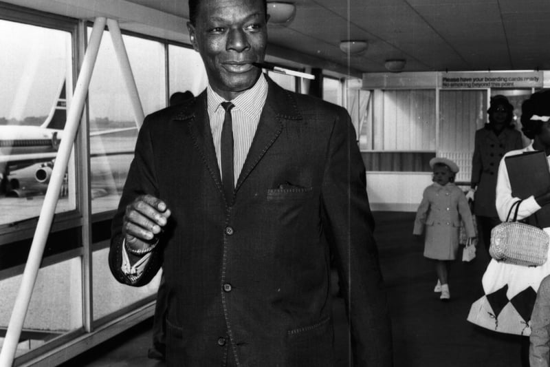 Nat King Cole took on a run at Glasgow’s Empire Theatre in 1954 with the American singer staying at the Central Hotel during his time in the city. 