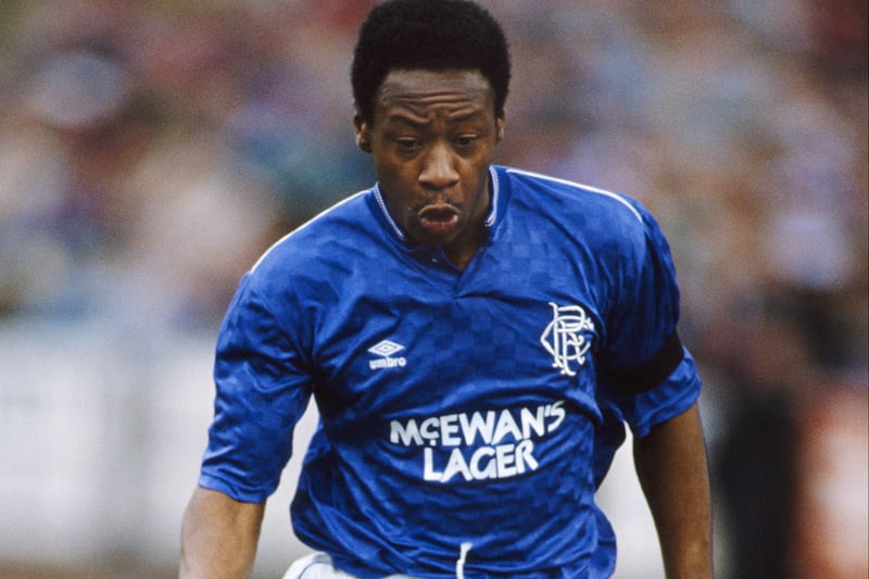 Signed for Rangers on New Year’s Eve in 1987, the English winger played a small contribution to kick-start the 9-in-a-row era, winning the League title in 1989, 1990 and 1991 plus two League Cups. It marked the most successful spell of his career in terms of winning silverware. 