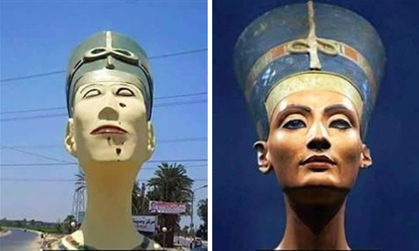 In 2015, a huge yellow bust was created in honour of Queen Nefertiti, intended to be a replica of the famous bust. But it was quickly taken down after Egyptians reacted with absolute horror - with some people comparing it to Frakenstein’s monster. It was originally commissioned to stand at the entrance to the city of Samalut, three hours south of Cairo but it was denounced by the public and removed with a dove taking its place. 