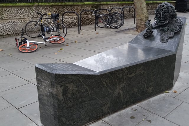 In 1998, outdoor sculpture A Conversation with Oscar Wilde was created by artist Maggi Hambling and sits in central London. It was the first public monument to Wilde outside Ireland, his home country. Although it looks as if some form of Wilde is melting in granite, the statue is actually a bench and a tribute to the famous writer. However, at the time Charles Spencer, chief drama critic of The Telegraph, wrote about the statue that “hideous is too gentle a word to describe it… the representation of Wilde is loathsome”. 
