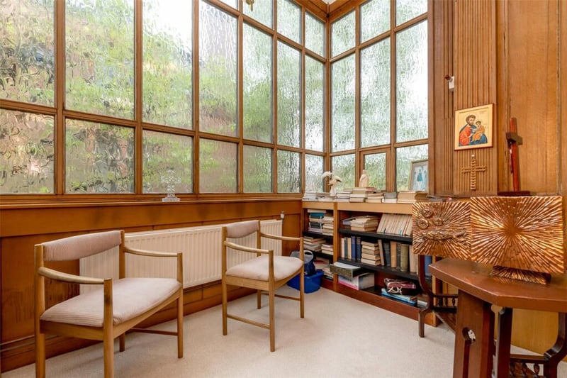 On the uppers floor the property boasts its on prayer room that looks out onto Kingsborough Gardens, the windows are frosted but could be replaced for some stately views out into the plush West End.