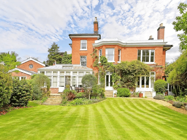 The exterior of the Grade II listed building