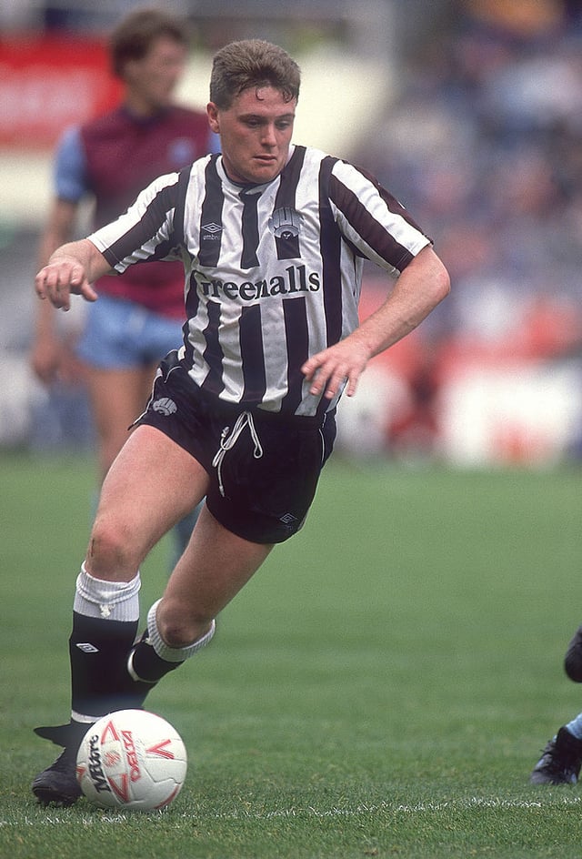 Gascoigne was named Newcastle United’s Player of the Year in 1987/88.