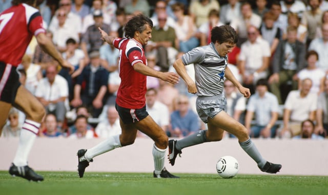 Beardsley was named Newcastle United’s Player of the Year in 1984/85.