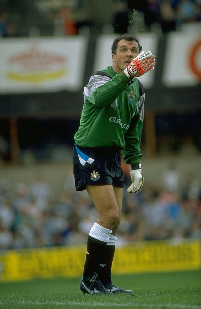 Burridge was named Newcastle United’s Player of the Year in 1990/91.