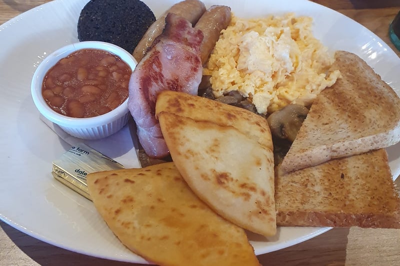 Cellino’s serve breakfast until noon every day, if you don’t fancy the full Scottish you have the option to build your own breakfast. 