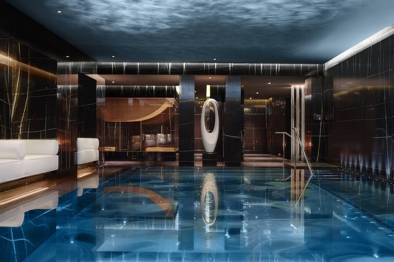 Espa Life Spa at the Corinthia is one of London’s most expansive spas offering four floors. It offers 17 treatment rooms, a private spa suite, an amphitheatre sauna, an indoor pool and a vitality pool.