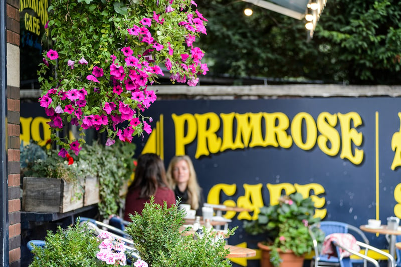 Next to the Victorian arcade, Primrose Cafe has been run by the same family for 30 years and remains the number one daytime alfresco spot for breakfast, brunch, lunch or fantastic cakes in Clifton Village. (Photo by Jason Ingram)