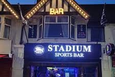 Also based on Wembley Park, Stadium Sports Bar describes itself as ‘Wembley’s premier venue for live sports, music, parties and great beer and wine.’ It’s a 15-minute walk out from the stadium itself. There’s a decent-looking outdoor area out back that will no doubt be filled with blue and white.