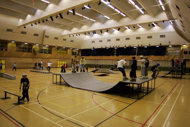 A super indoor skate park was on show in 2006. Did you use it?