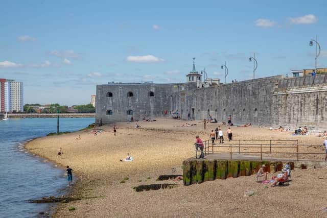 Temperatures will rise over the bank holiday weekend in Portsmouth
