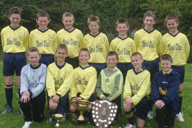The Fulwell Juniors team which went unbeaten in 2005.
