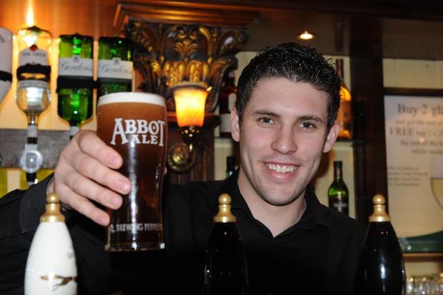 Assistant manager Craig Henderson at The Rosedene, in 2011.