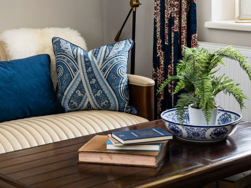 The show home has a nautical theme throughout