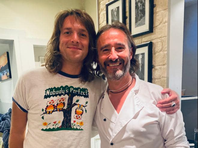Paolo is a regular visitor to one of Glasgow's best Italian restaurants, La Lanterna.