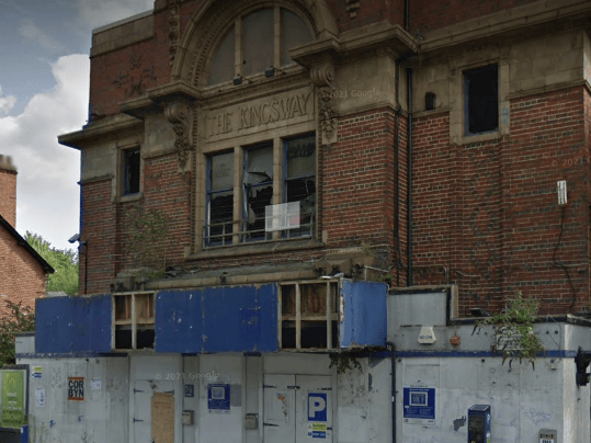 The Kingsway was destroyed in a fire in 2011. It operated as a cinema until 1980 and was used as a bingo hall in 2007. In 2020, a pop up cinema screening events were held outside the cinema. Much of the building was demolished in the fire,but plans were revealed last year to revamp the site and turn it into a cinema again with a restaurant - but as it stands, the building remains closed today