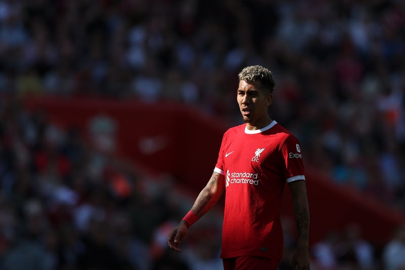 Firmino should feature in what will be his last game for Liverpool ahead of his contract expiring.