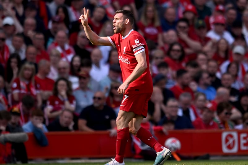 Milner is another one who should get a farewell outing having been a loyal servant for the club over recent years.